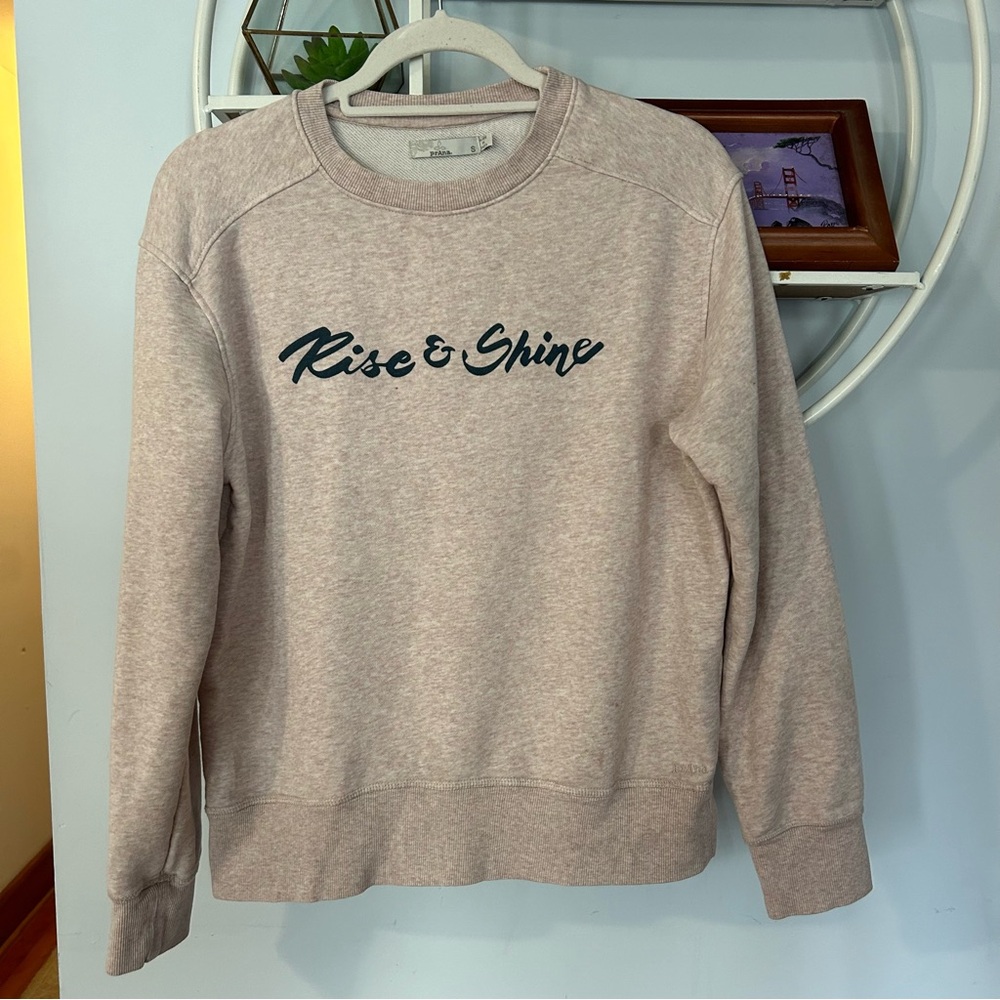 Prana Women's Small S Rise and Shine Crewneck Sweatshirt